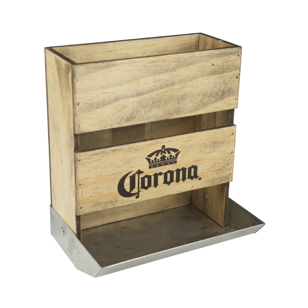 Corona Distributeur de serviettes aspect bois Boîte métallique Distributeur de bière Gastro
