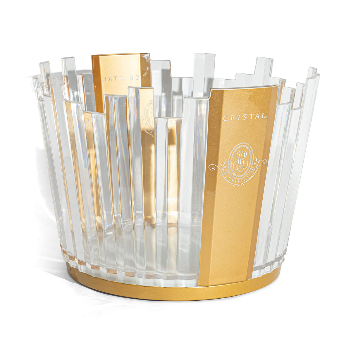 Cristal Champagne Refroidisseur de bouteille LED Luminous Ice Bowl Bac à glaçons – Vue 4