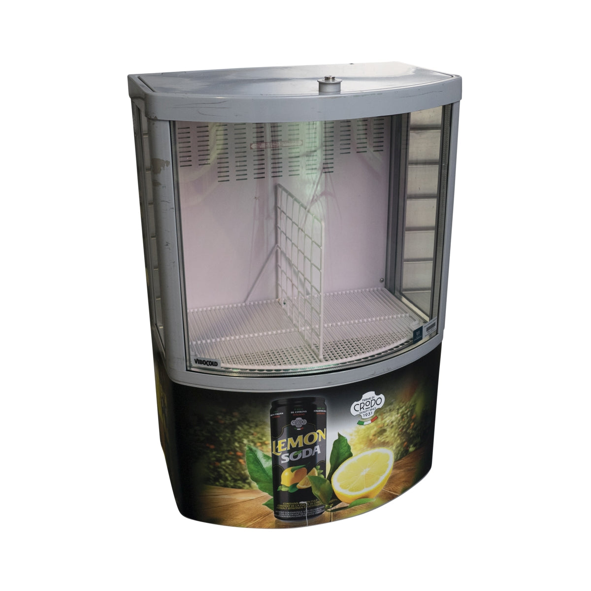 Crodo Vitrine réfrigérée Réfrigérateur Comptoir réfrigéré Lemon Soda Mojito Publicité gastronomique – Vue 2