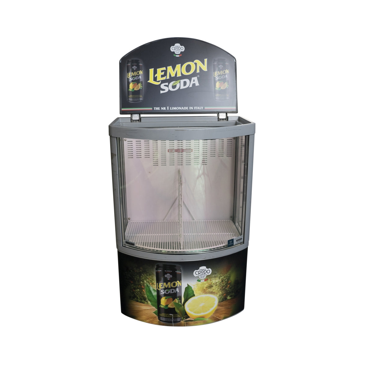 Crodo Vitrine réfrigérée Réfrigérateur Comptoir réfrigéré Lemon Soda Mojito Publicité gastronomique – Vue 3