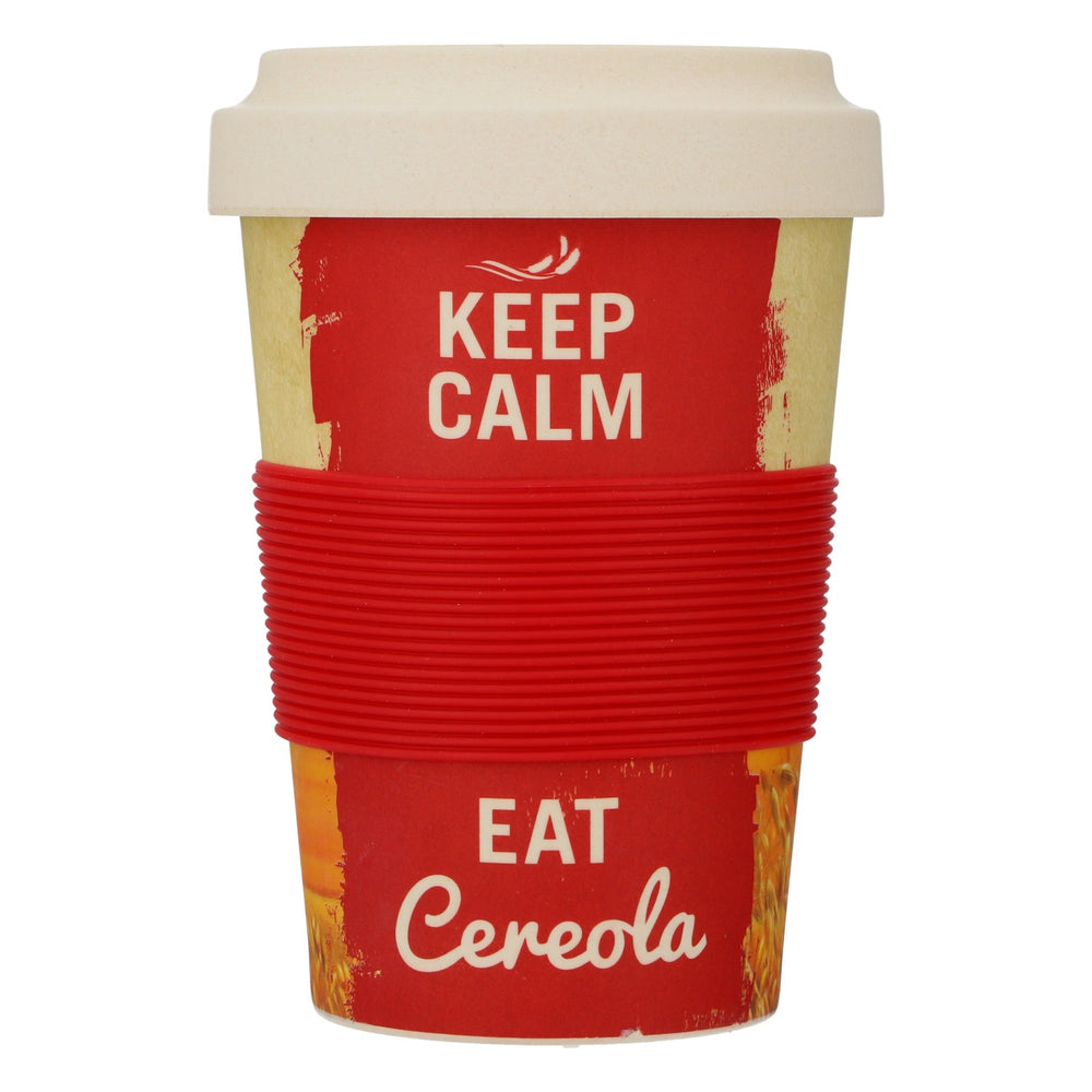 De Beukelaer - Tasse à café réutilisable en bambou pour emporter