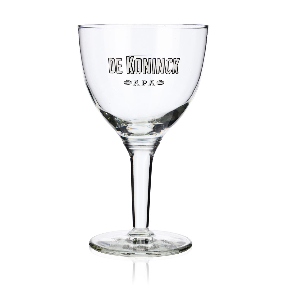 Verre à bière De Koninck Verre à bière en forme de coupe Verres à bière Verre à bière 0,25 l Verre à bière artisanale