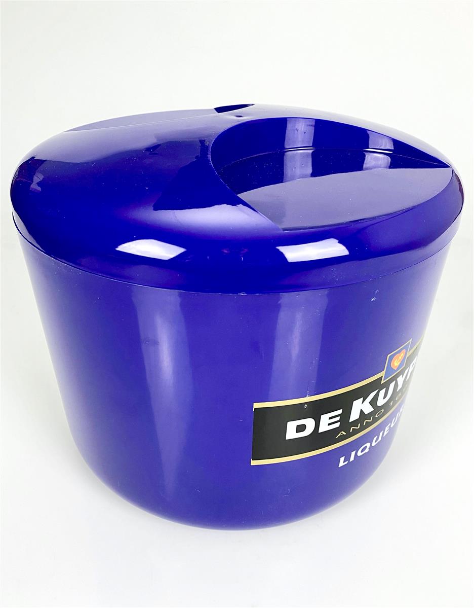 Bac à glaçons De Kuyper pour liqueurs, refroidisseur de bouteilles, bac à glace avec couvercle, bleu – Vue 4