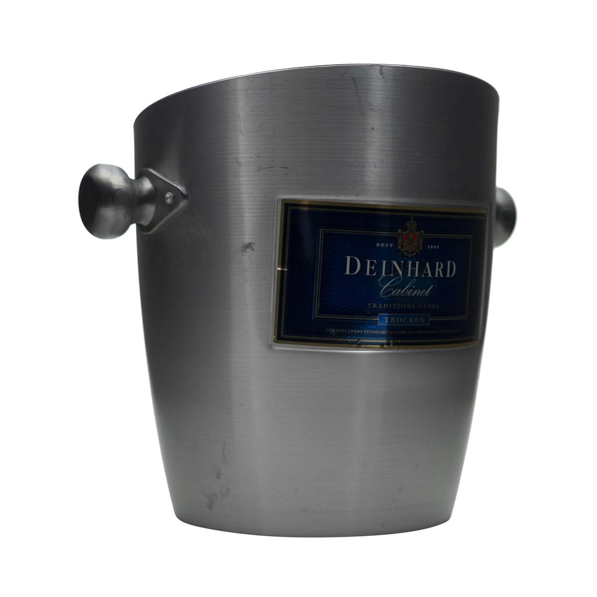 Deinhard Refroidisseur de bouteilles Seau à glace Bac à glace Poignée Refroidisseur à champagne et à vin mousseux – Vue 2