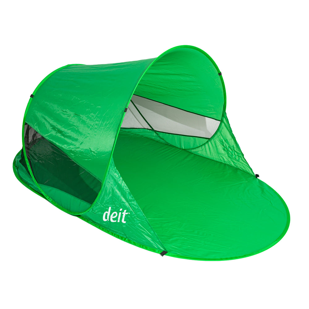 Tente de plage Deit Softdrink pour le camping en plein air, verte