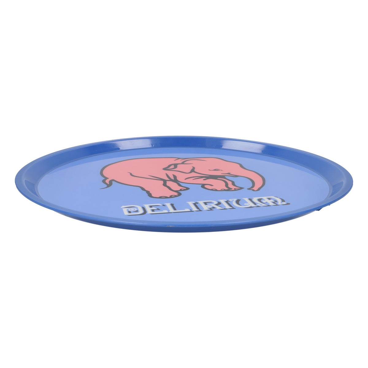 Plateau à bière Delirium Plateau de service Plateau de serveur 37 cm de diamètre Bleu – Vue 3
