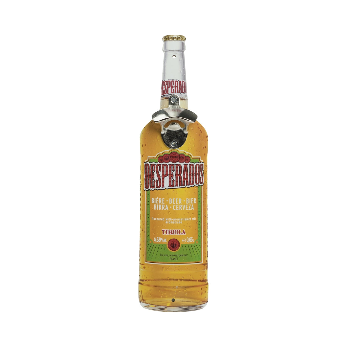 Desperados Ouvre-bouteille mural Ouvre-bouteille de bière Optique Ouvre-bouteille Capsule