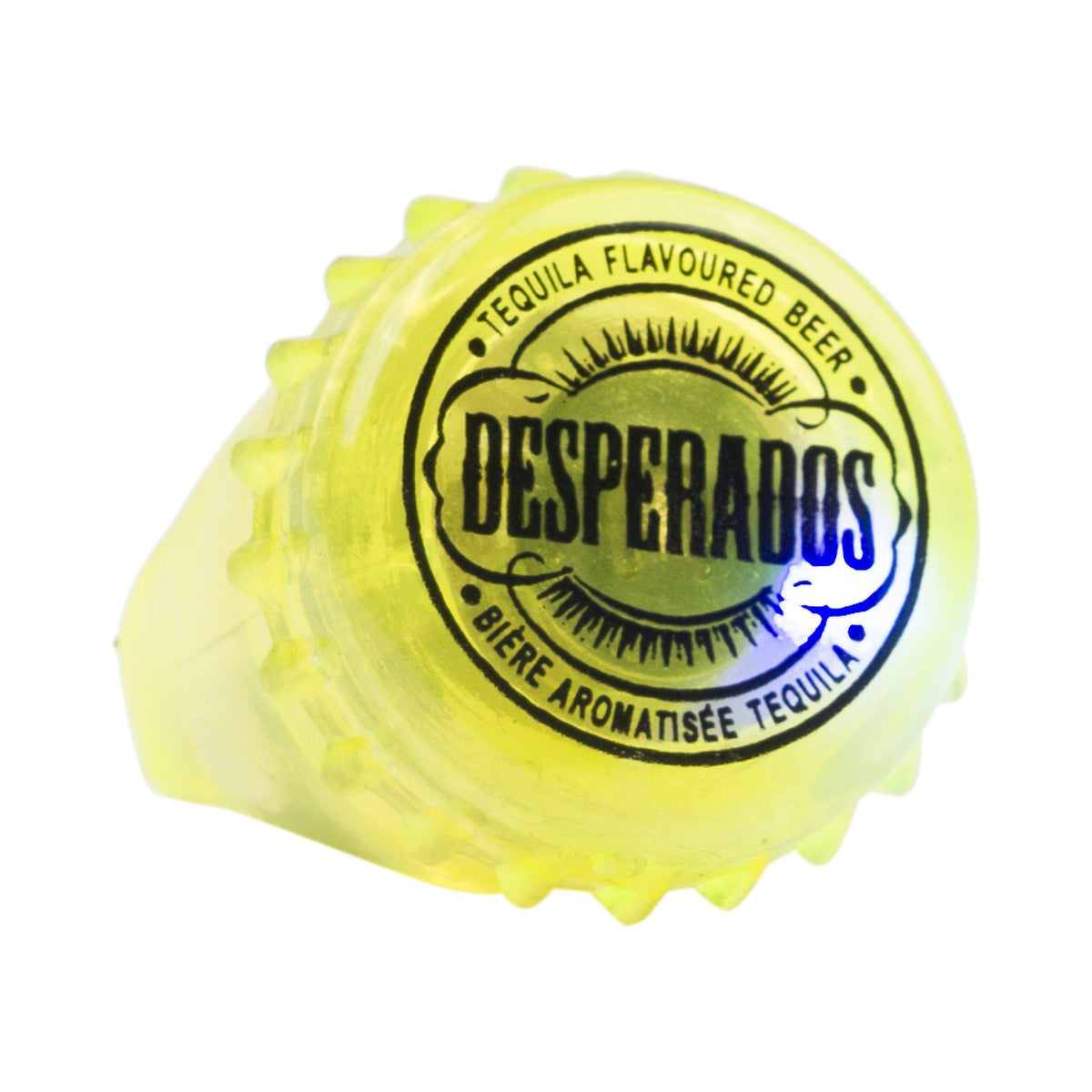 Desperados Bière Anneau LED Clignotant Fête Enterrement de vie de garçon Bijoux Décoration pour les doigts S'illumine – Vue 3