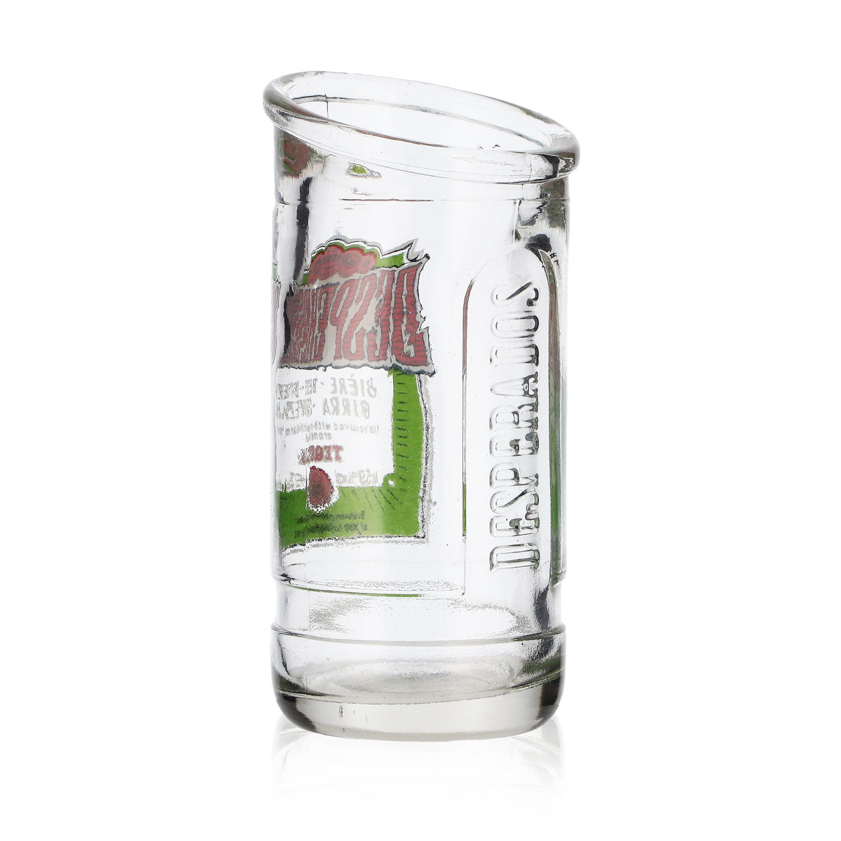 Photophore Desperados en forme de bouteille de bière avec relief – Vue 3