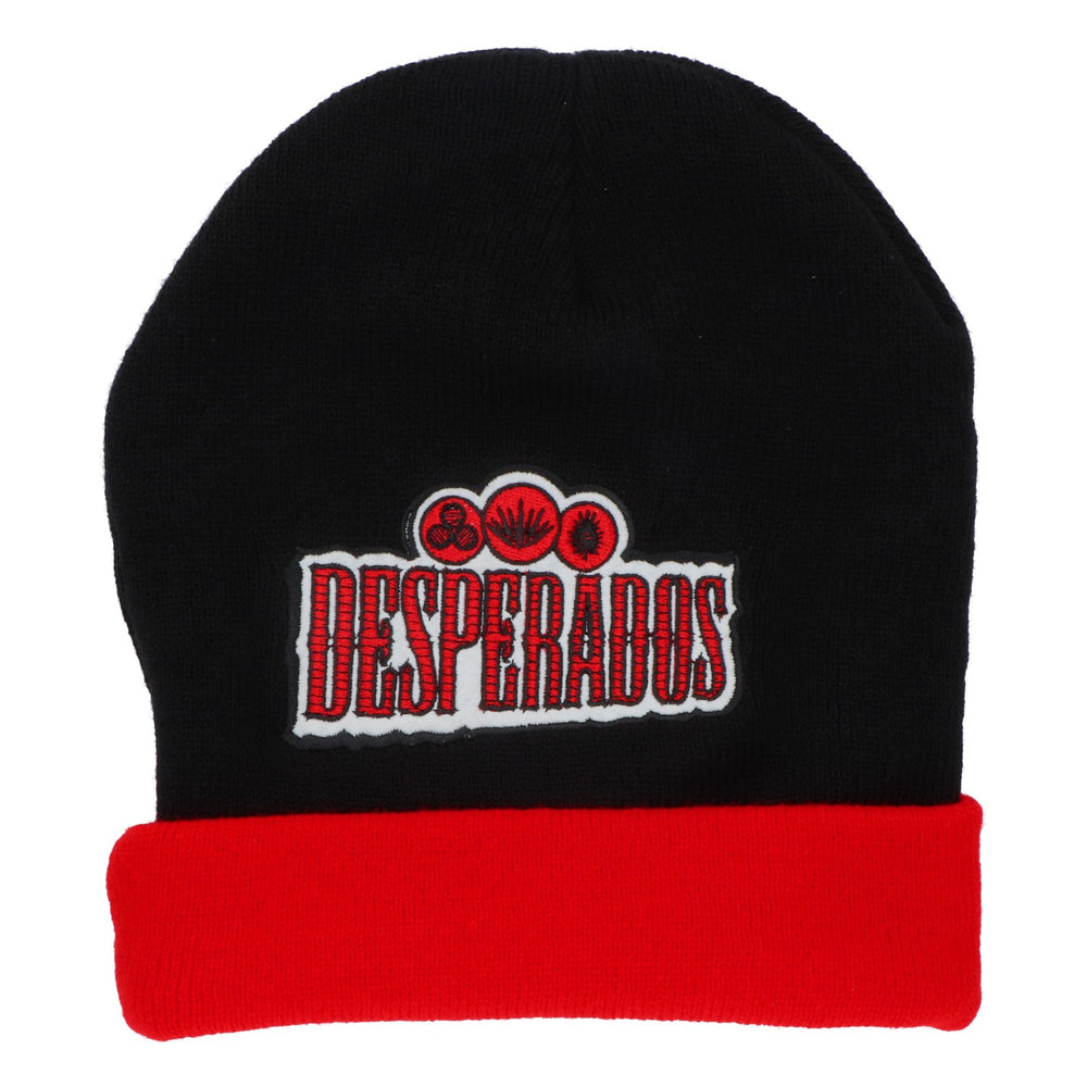 Bonnet en laine Desperados Beer Winter Cap noir rouge