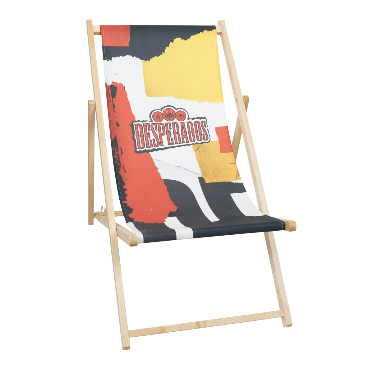 Chaise longue Desperados pliante pour la plage, le jardin, le camping, le mobilier de détente Chai