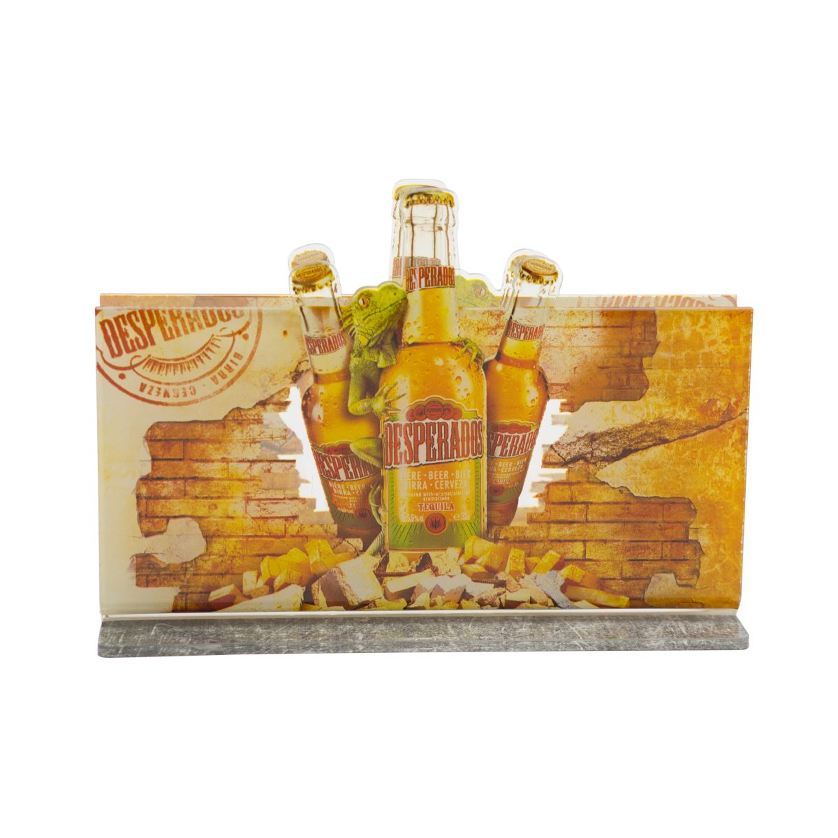 Desperados Présentoir de table Porte-menu Porte-carte publicitaire – Vue 3