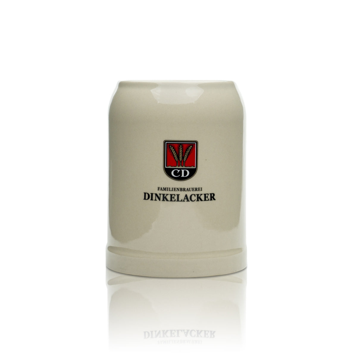 Dinkelacker Bière Verre 0,5 l Pot en terre cuite Seidel Verres à anse Chopes Chopes en grès