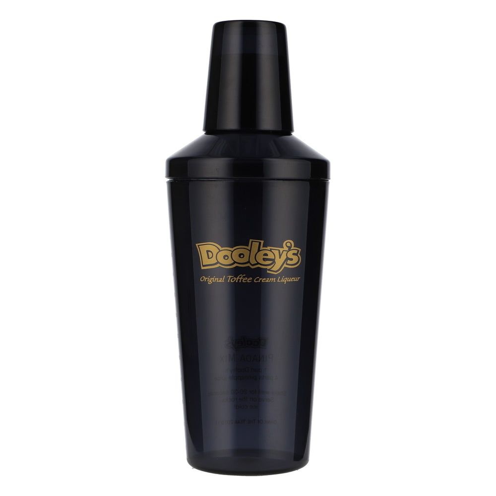 Shaker à liqueur Dooley's Shaker de bar Accessoires de bar rond noir 400 ml