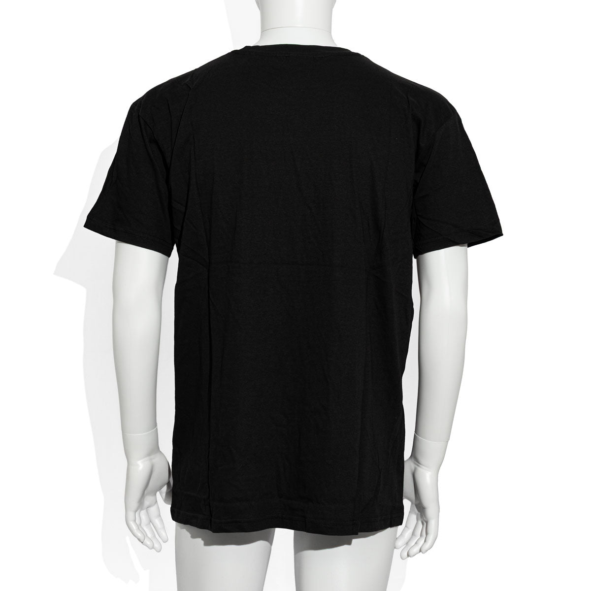 T-shirt Dos Mas Likör Noir avec inscription blanche Taille M/L T-shirt pour homme « Freund der Macht » (ami du pouvoir) – Vue 3