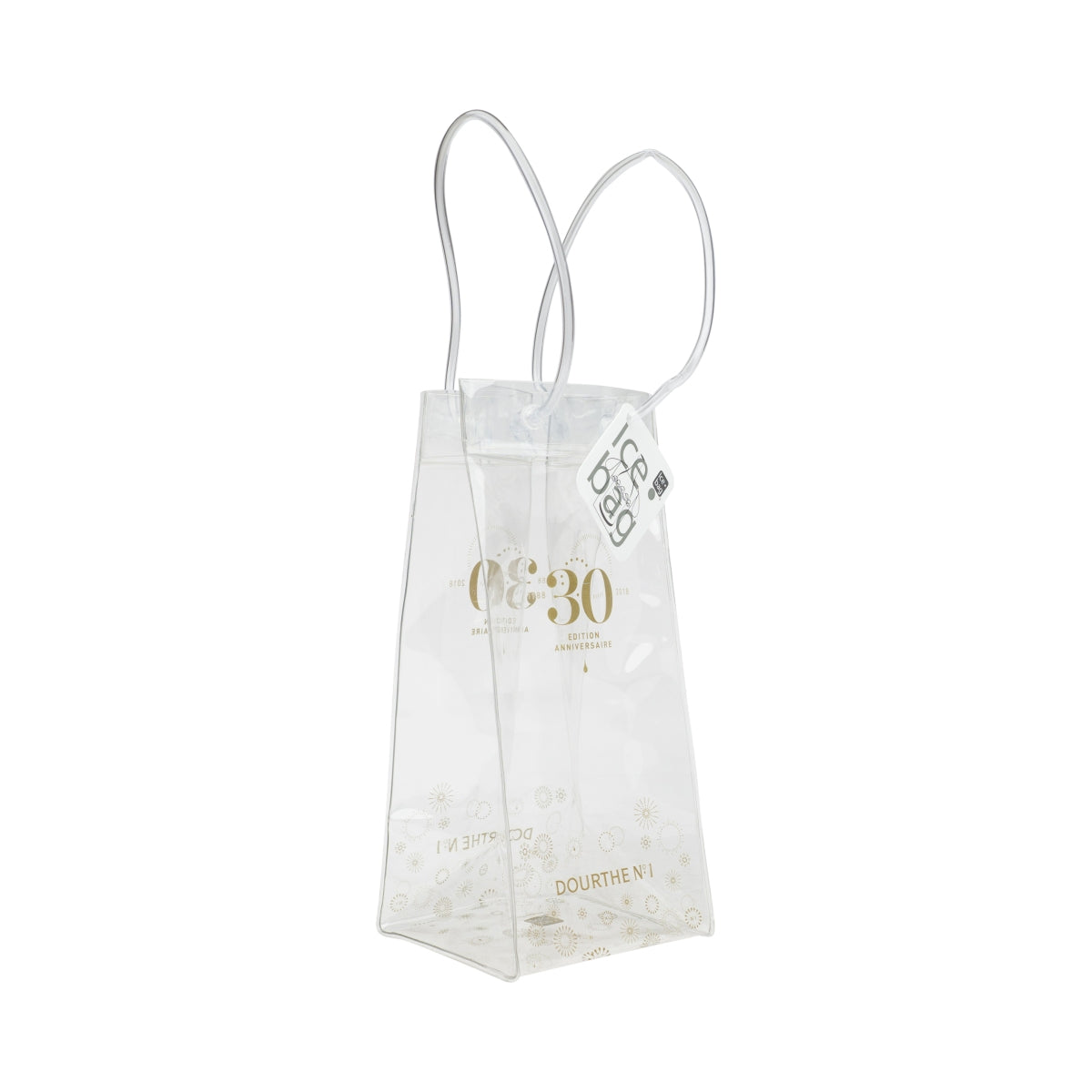 Dourthe No 1 Housse refroidissante pour vin Ice Bag 1 bouteille Sac en plastique Cadeau