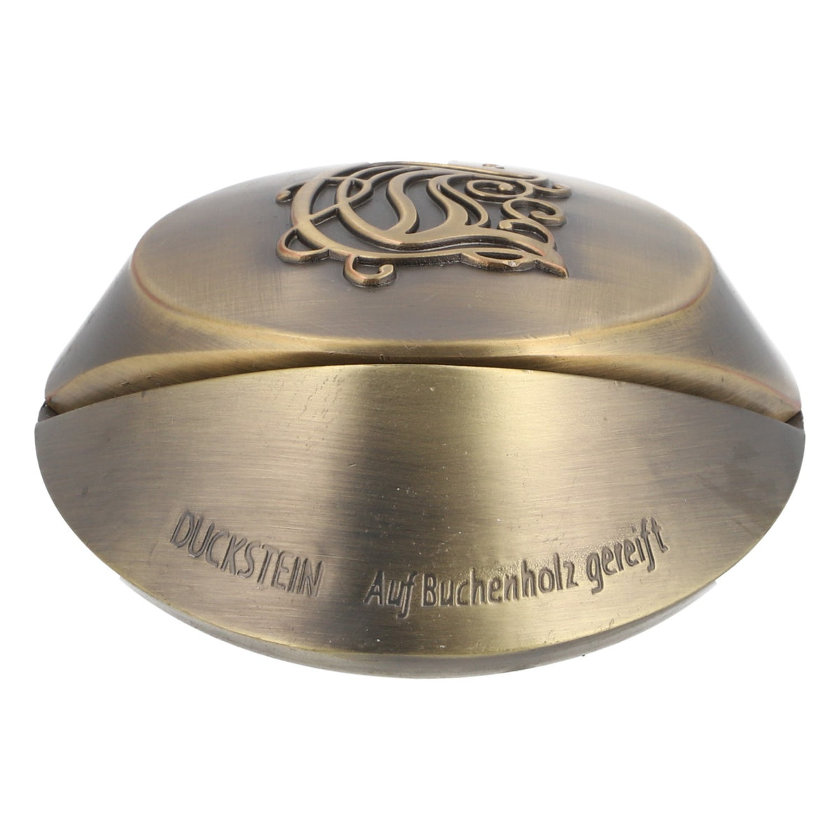 Duckstein Bière Métal Présentoir de table Porte-menu Porte-addition massif Or – Vue 2