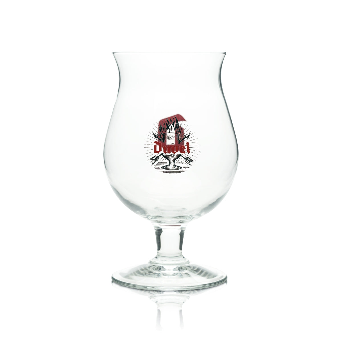 Verre à bière Duvel 0,33 l, forme tulipe, rouge, Craft Beer – Vue 2