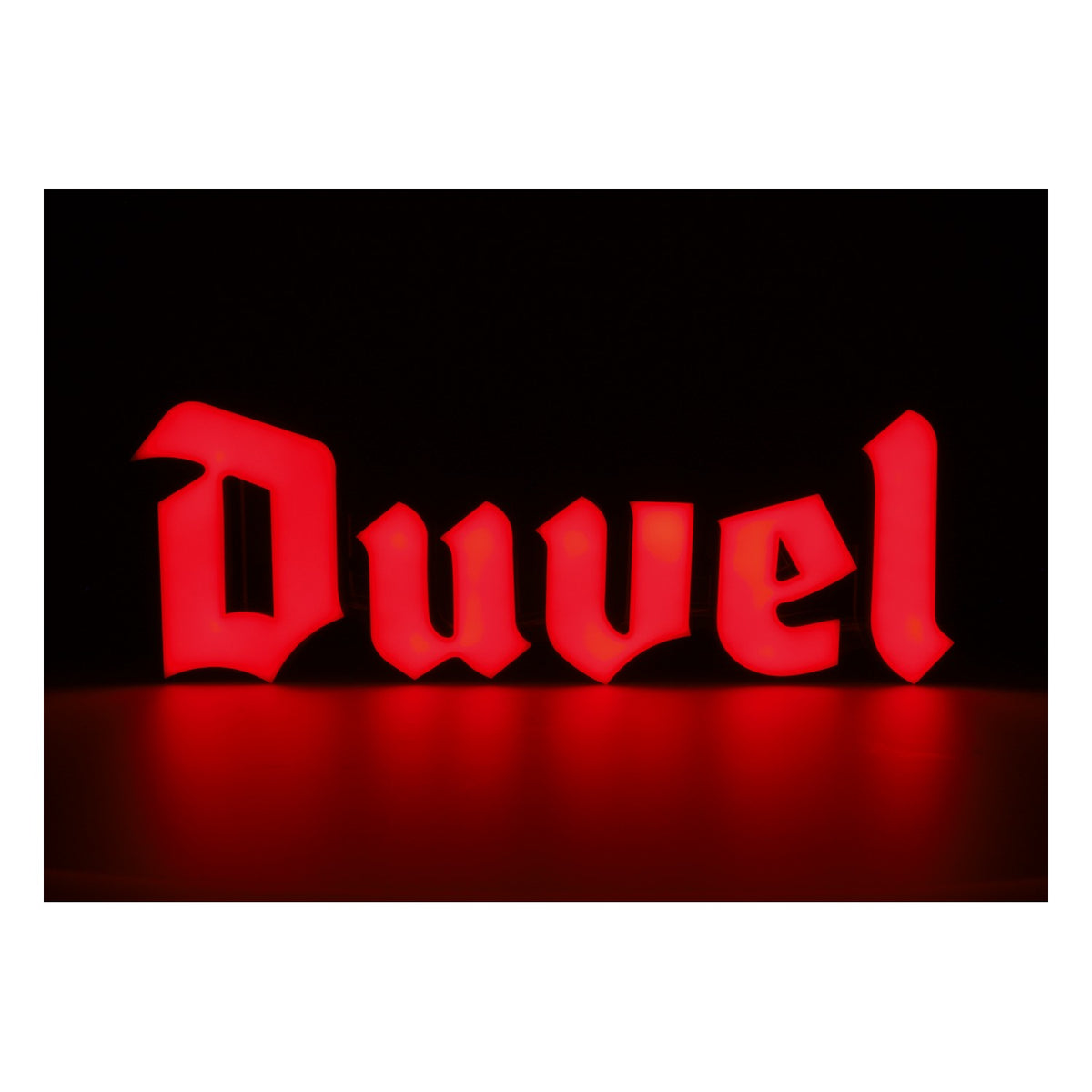 Enseigne lumineuse LED Duvel Bière Enseigne lumineuse avec bloc d'alimentation « Duvel »