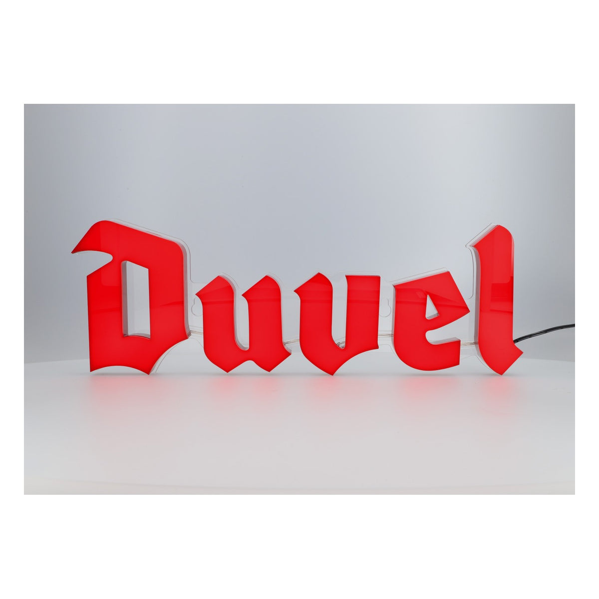 Enseigne lumineuse LED Duvel Bière Enseigne lumineuse avec bloc d'alimentation « Duvel » – Vue 5