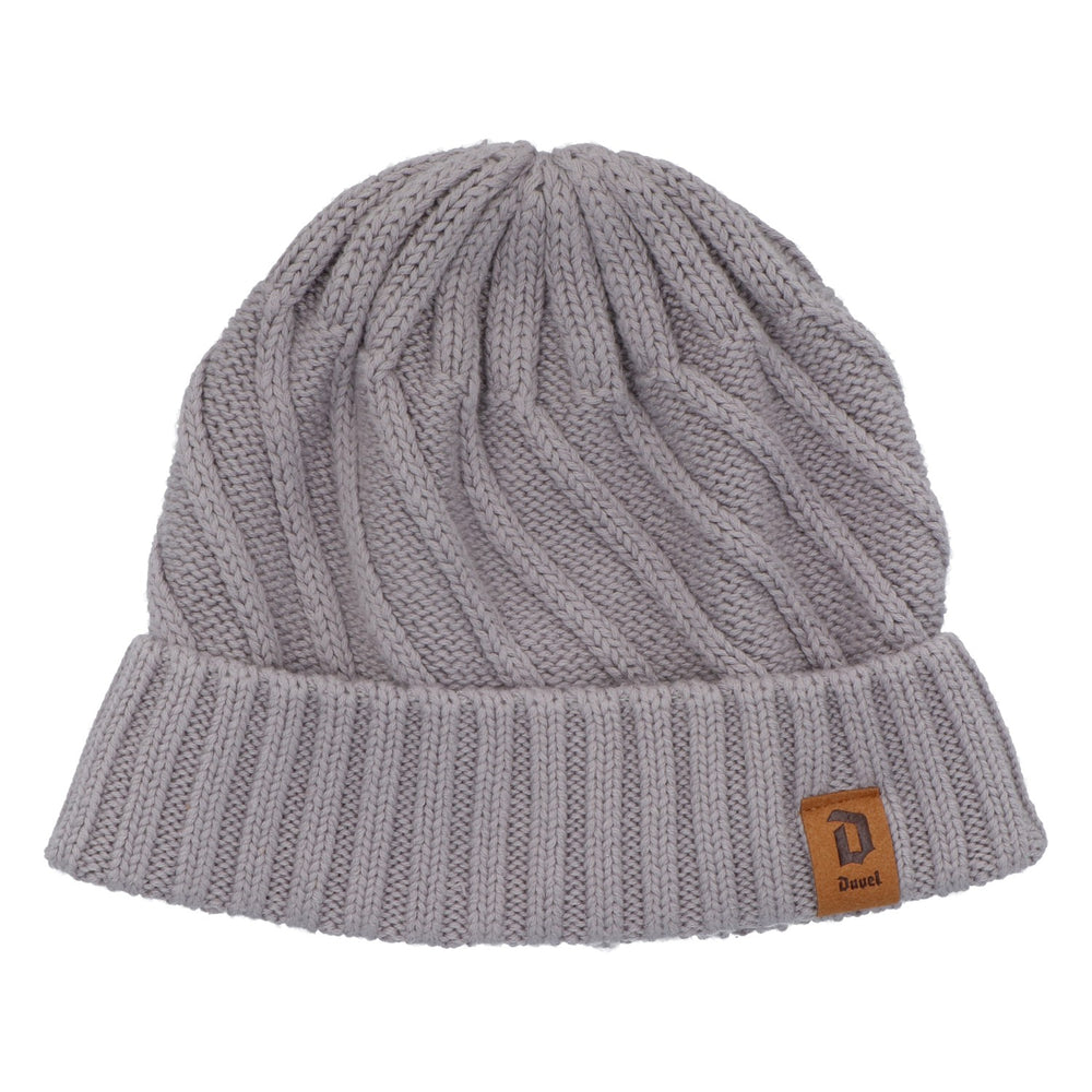 Bonnet Duvel Beer Bonnet d'hiver Bonnet en laine Couvre-chef Gris