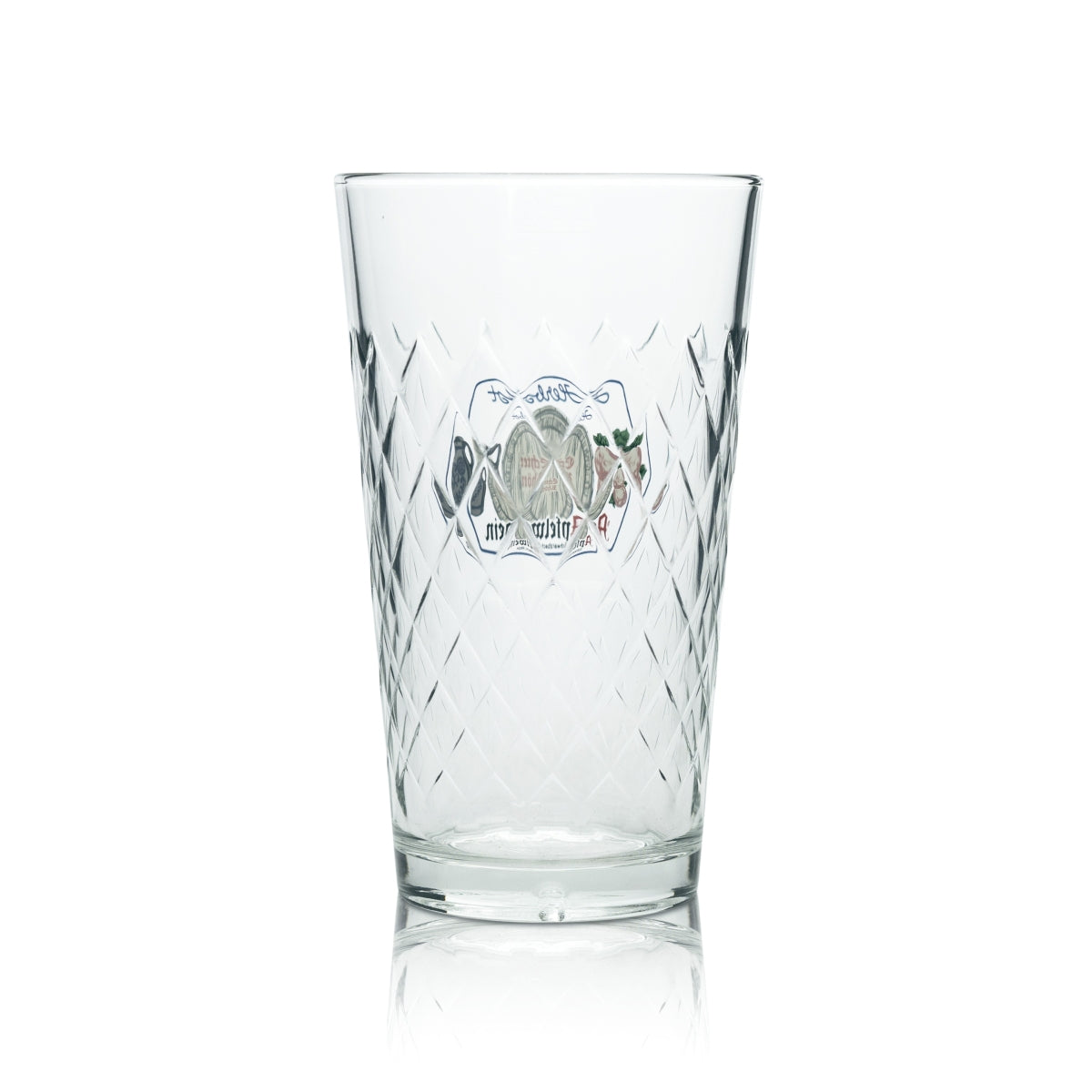 Verre Röhn 0,5 l pour cidre Long Drink Relief Automne Verres à rayures Francfort – Vue 2
