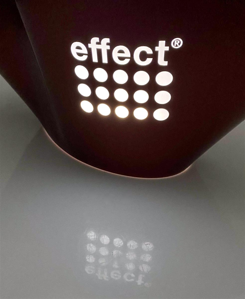 Effect Energy LED Refroidisseur de bouteilles rechargeable Bac à glaçons Grand bac rouge neuf – Vue 4