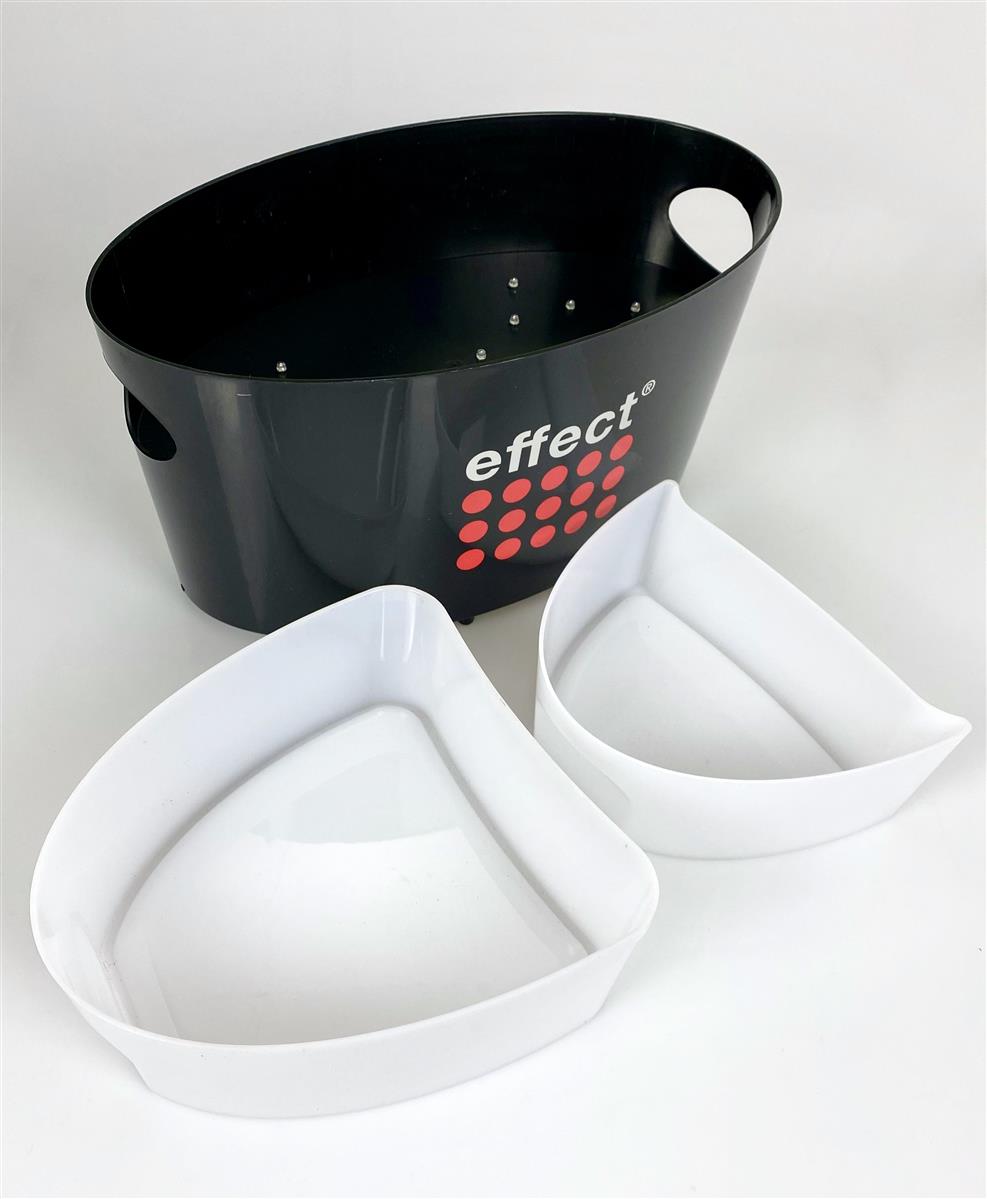 Effect Energy LED Refroidisseur de bouteilles rechargeable Bac à glaçons Bateau noir – Vue 7
