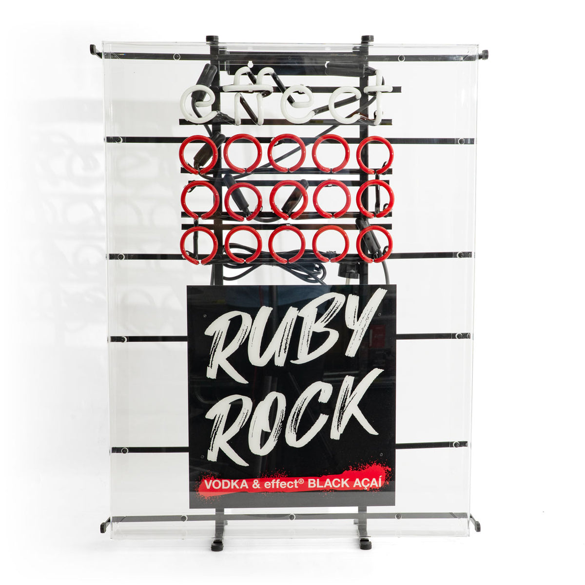 Effect Energy Enseigne lumineuse Luminated LED Neon Wall Sign Rubi Rock Décoration – Vue 2