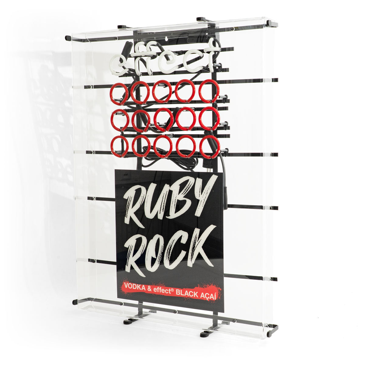 Effect Energy Enseigne lumineuse Luminated LED Neon Wall Sign Rubi Rock Décoration – Vue 3