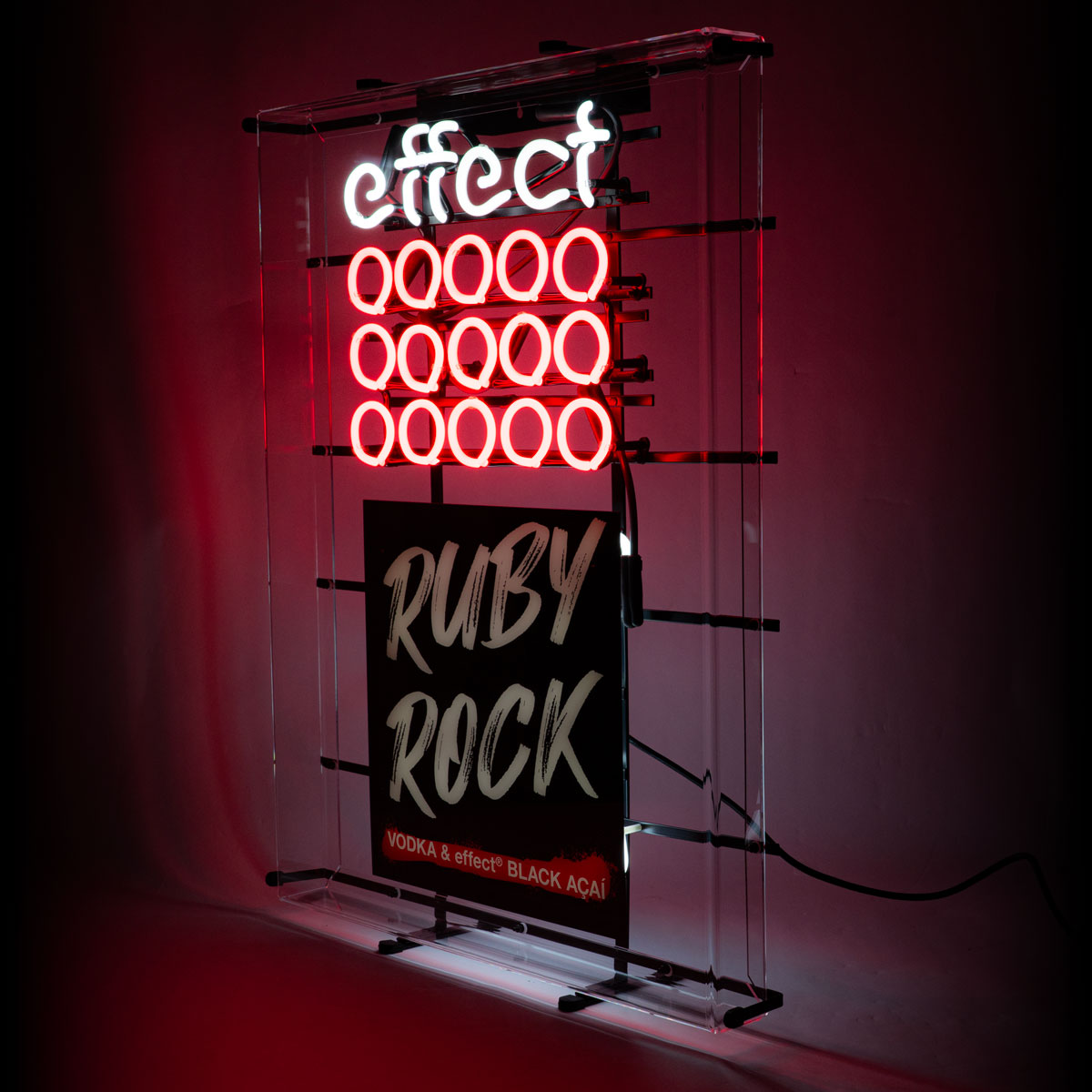 Effect Energy Enseigne lumineuse Luminated LED Neon Wall Sign Rubi Rock Décoration – Vue 6