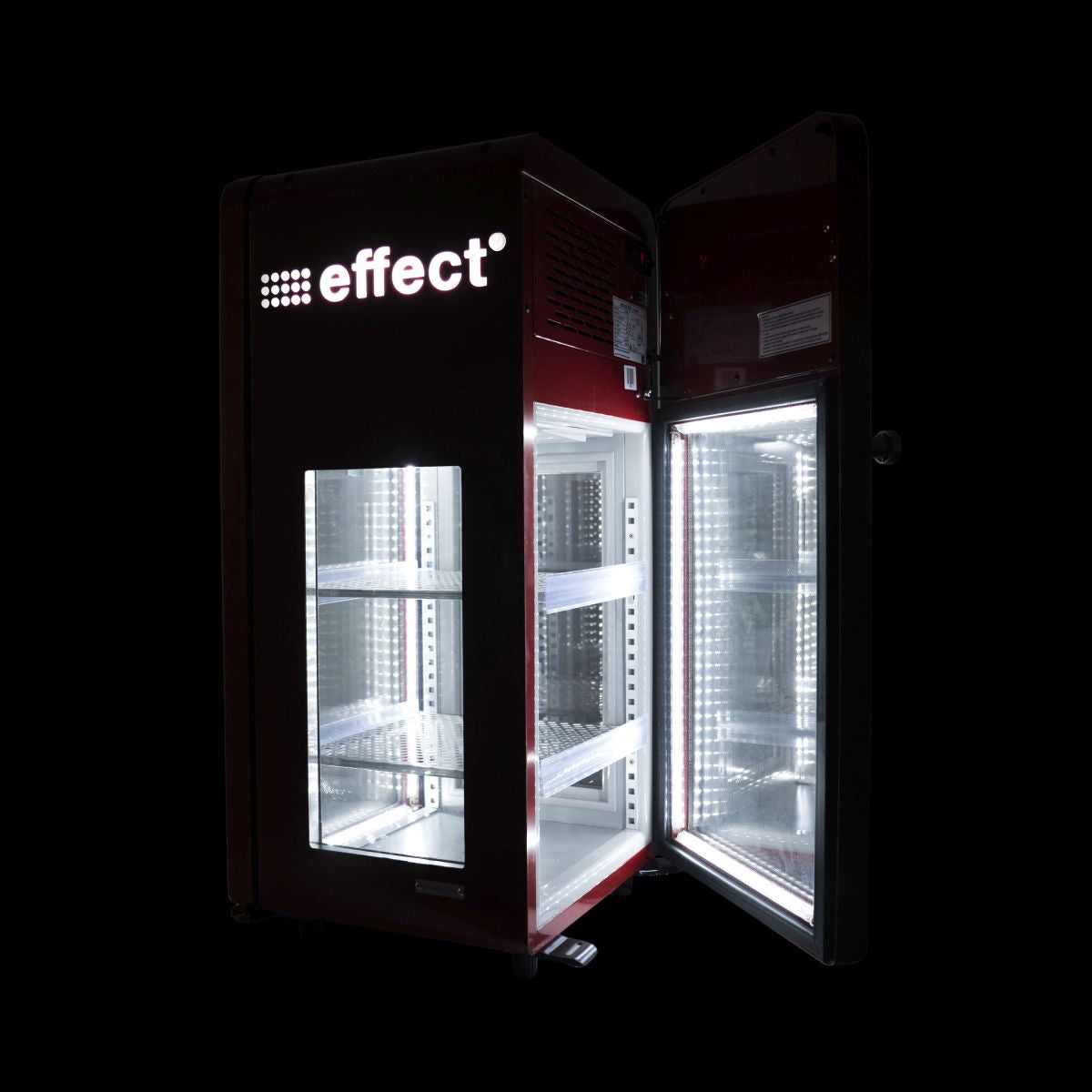 Réfrigérateur Effect 360 degrés Cooler 78L Eco LED Luminated Fridge Refroidisseur de boissons – Vue 8
