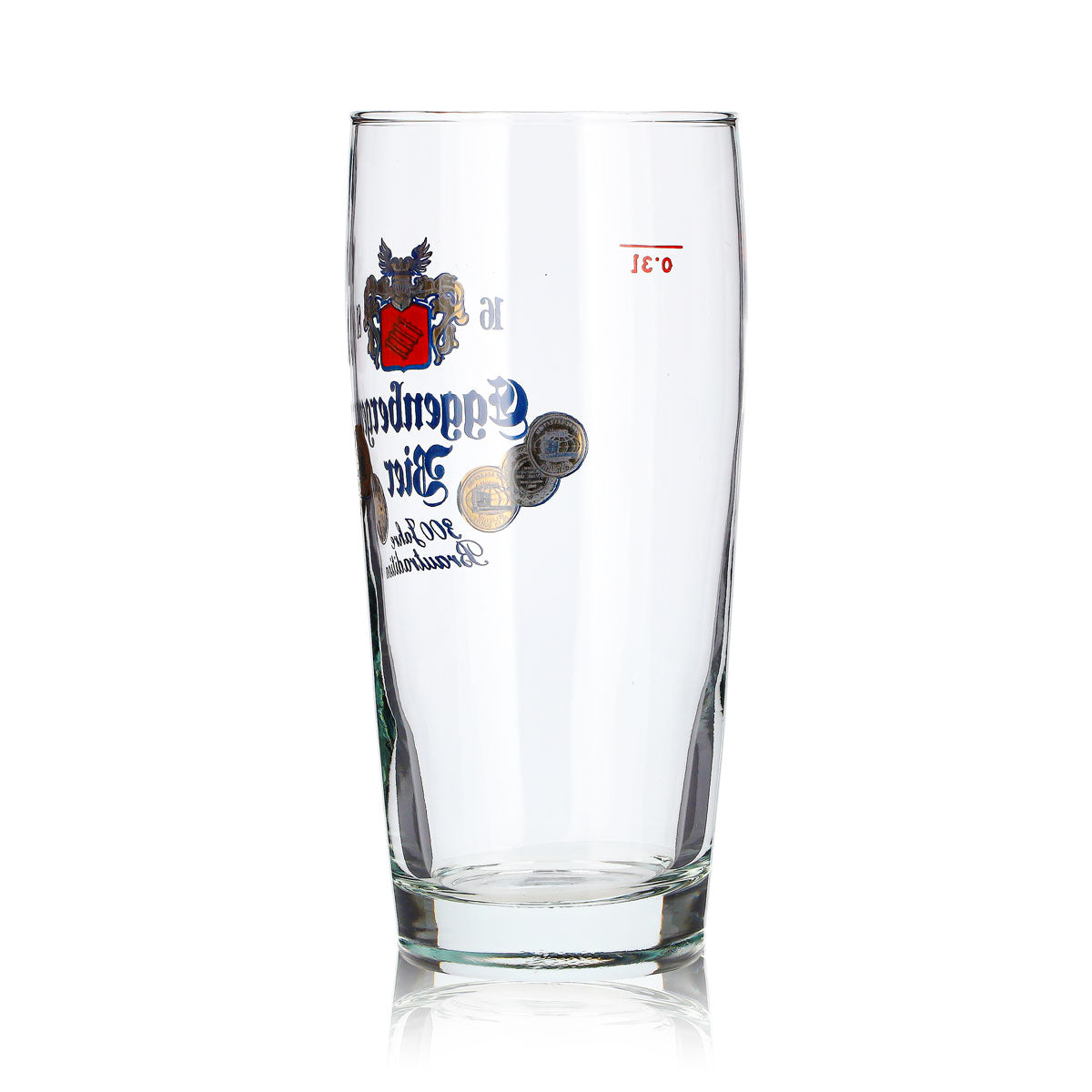 Verre à bière Eggenberger, 0,3 l – 300 ans de tradition brassicole – Vue 4