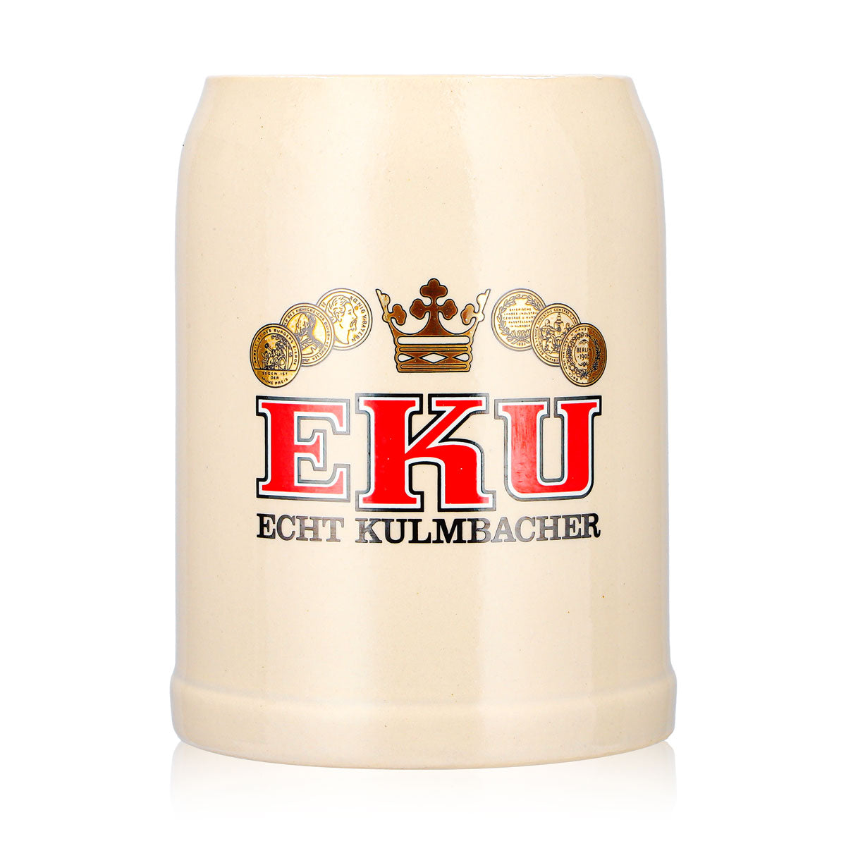 Verre à bière Eku, chope en terre cuite de 0,5 l, véritable terre cuite de Kulmbach – Vue 2