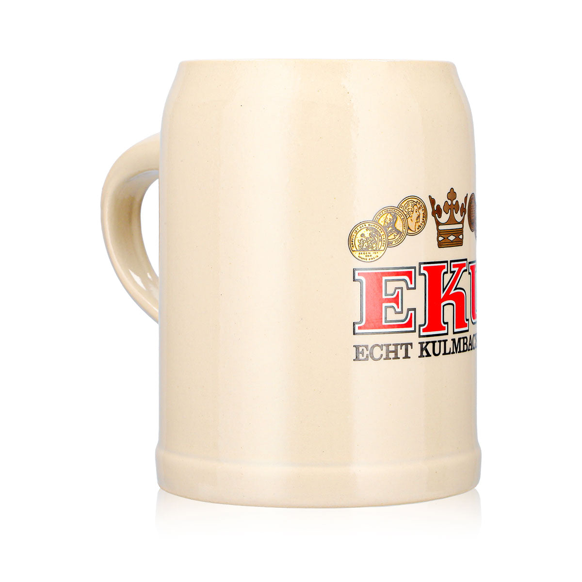 Verre à bière Eku, chope en terre cuite de 0,5 l, véritable terre cuite de Kulmbach – Vue 3