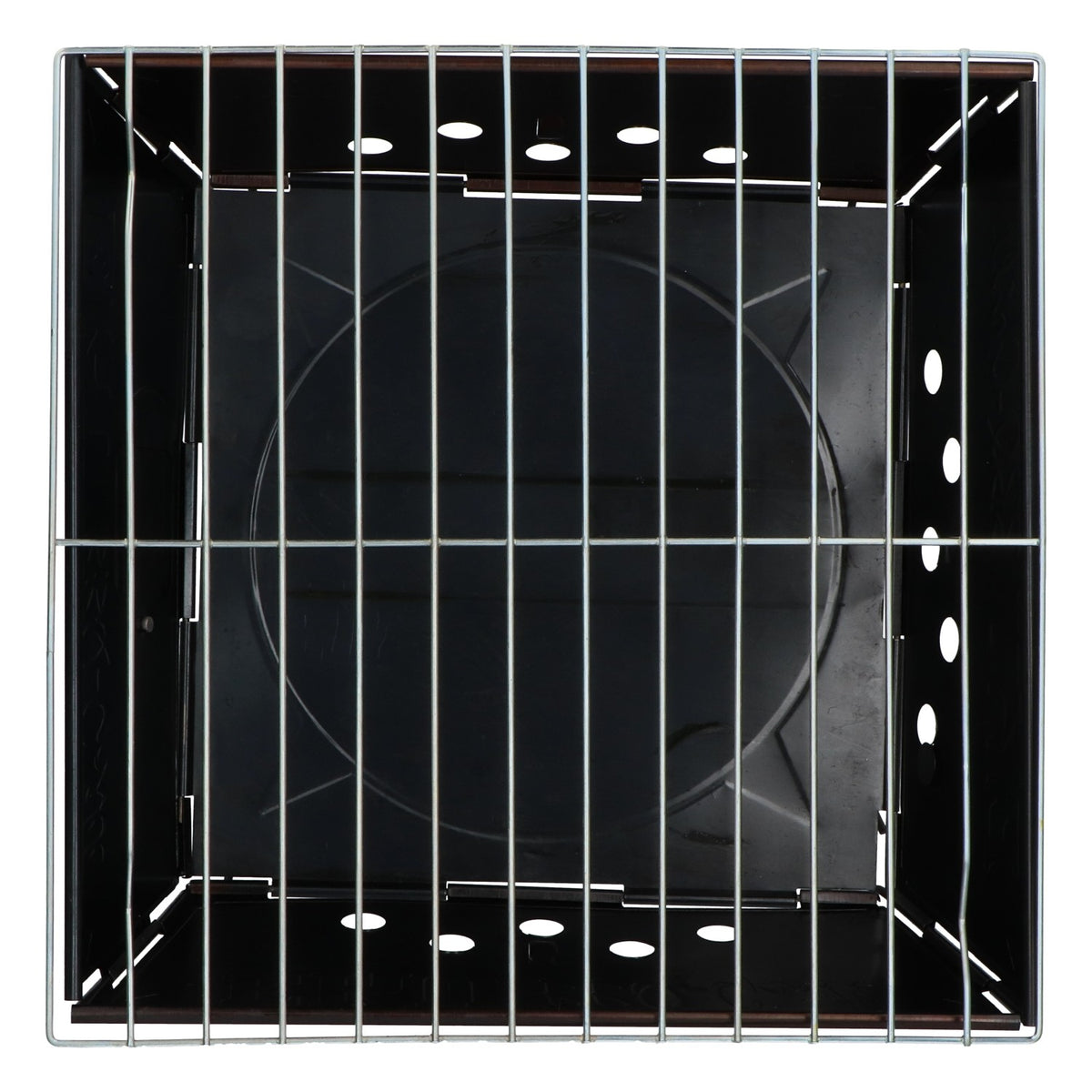 Barbecue Eku Bier Grill Compact, pliable, mobile, noir, en métal, pour le camping – Vue 4