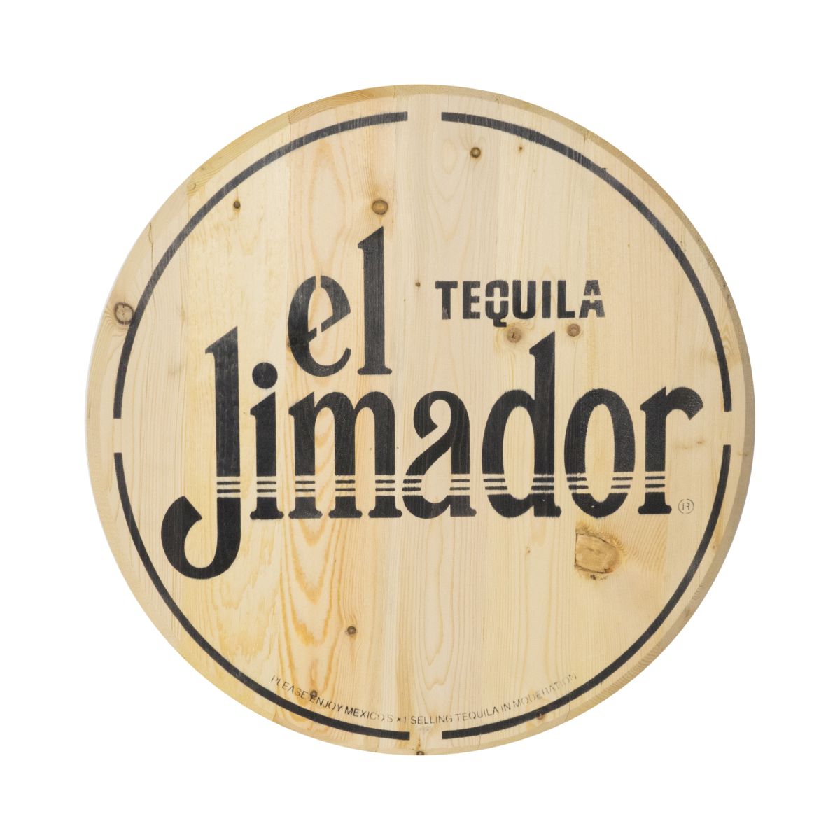 El Jimador Panneau décoratif en bois ?52 cm Panneau mural Bar Tablette de table