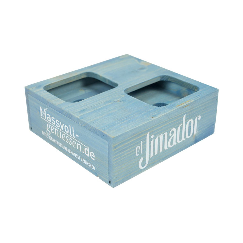El Jimador Glorifier Présentoir porte-bouteilles Serviteur 2 bouteilles & verres
