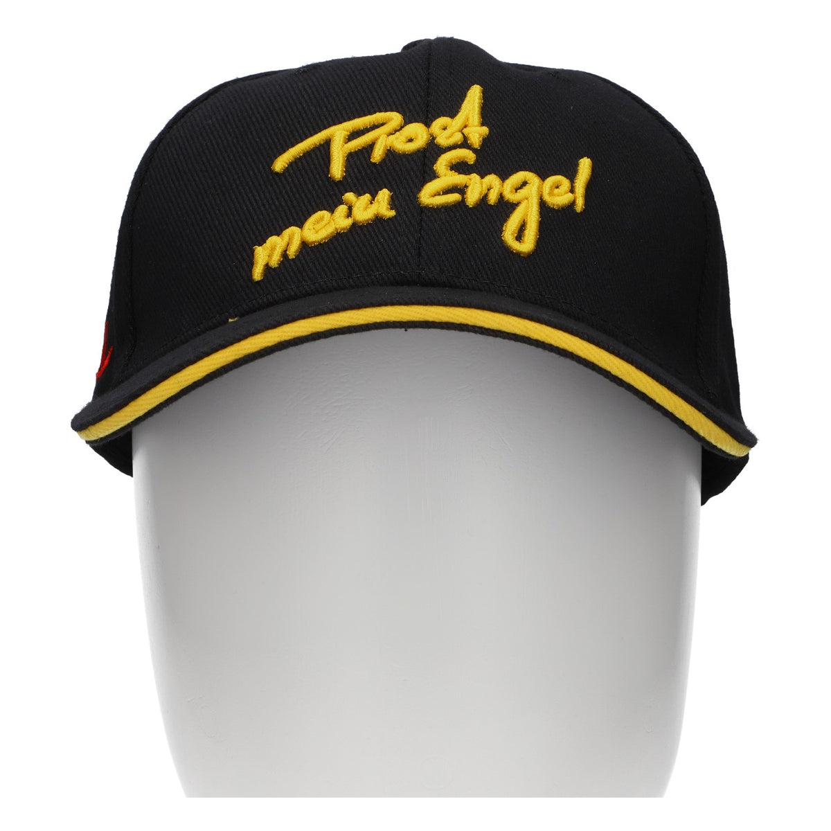 Casquette ajustable Engel Bier avec visière, « Prost mein Engel » (Santé, mon ange), noir, coton – Vue 2