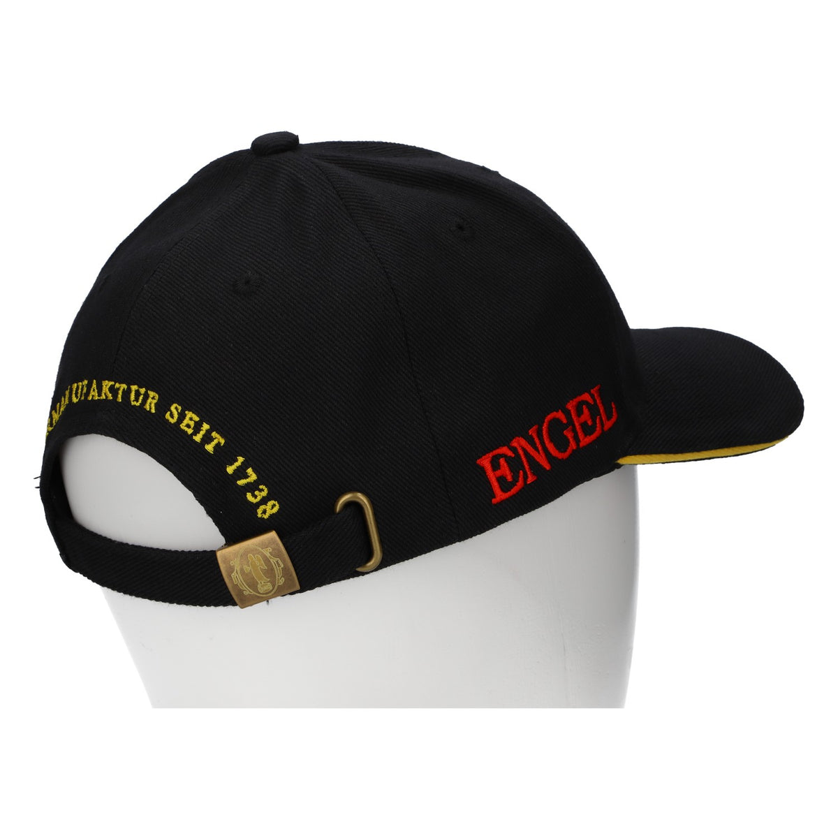 Casquette ajustable Engel Bier avec visière, « Prost mein Engel » (Santé, mon ange), noir, coton – Vue 4