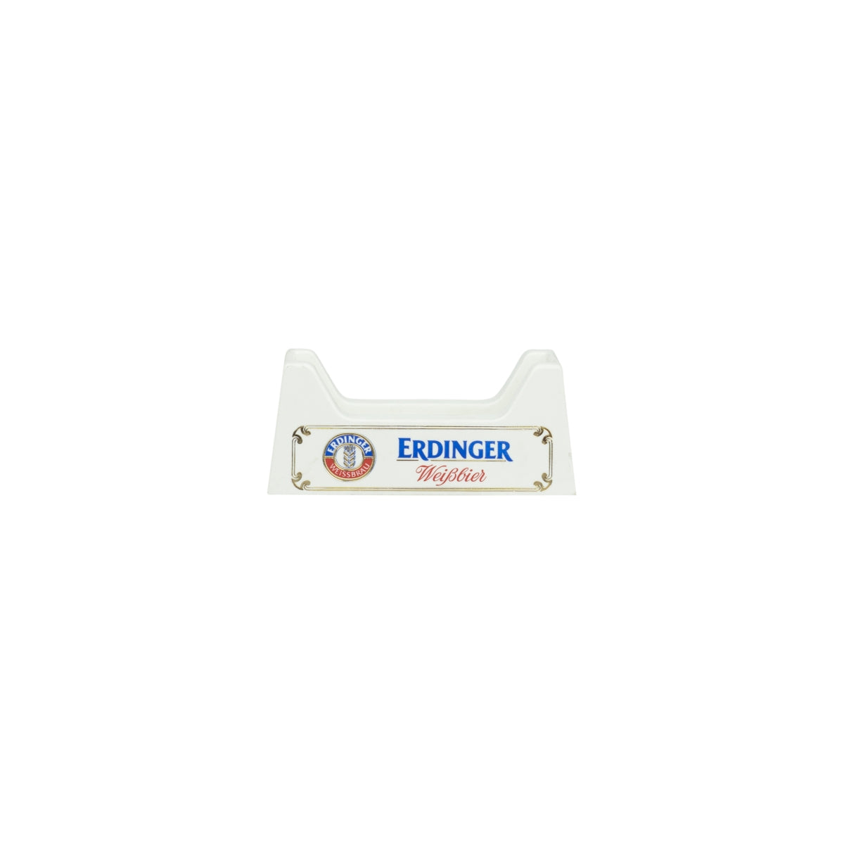 Porte-sous-verres Erdinger Bier blanc pour 10 sous-verres Support blanc rétro Bar – Vue 3