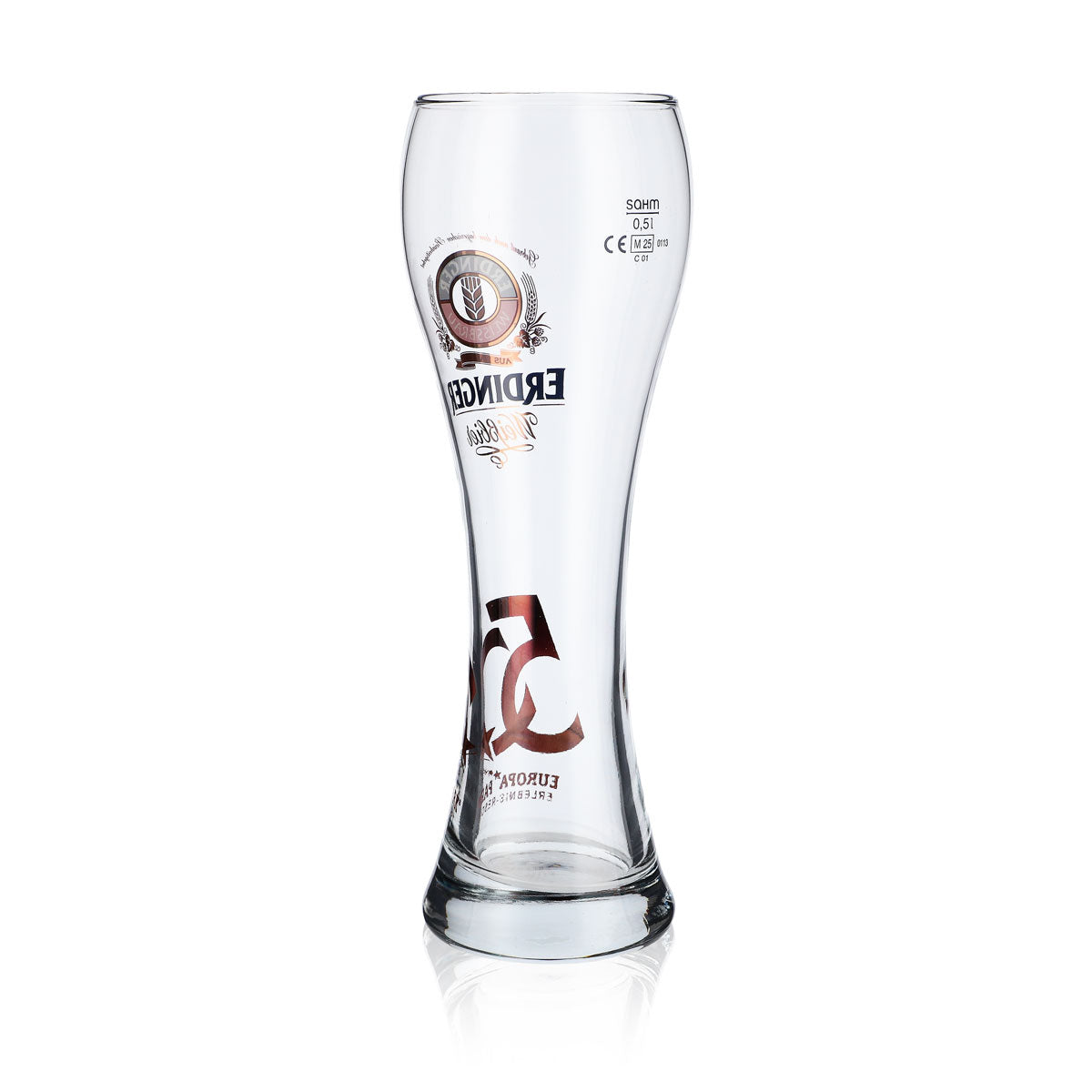 Verre à bière Erdinger Weissbier Verre à collectionner 0,5 l Verre à bière blanche 50 J. E.P. – Vue 3