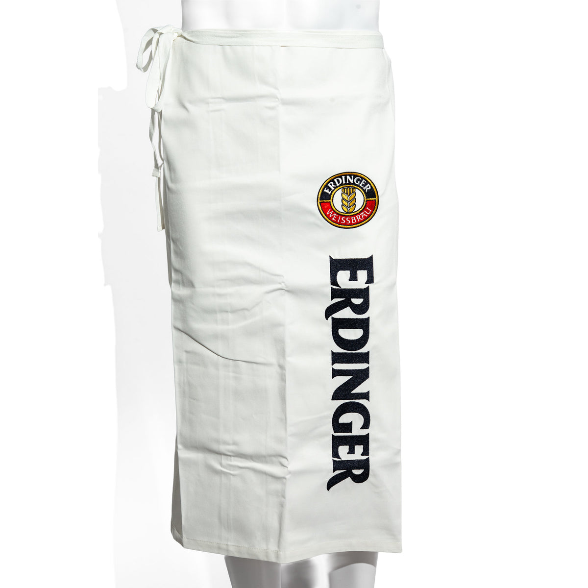 Tablier de serveur Erdinger Weissbier Tablier de bistrot, modèle long, blanc