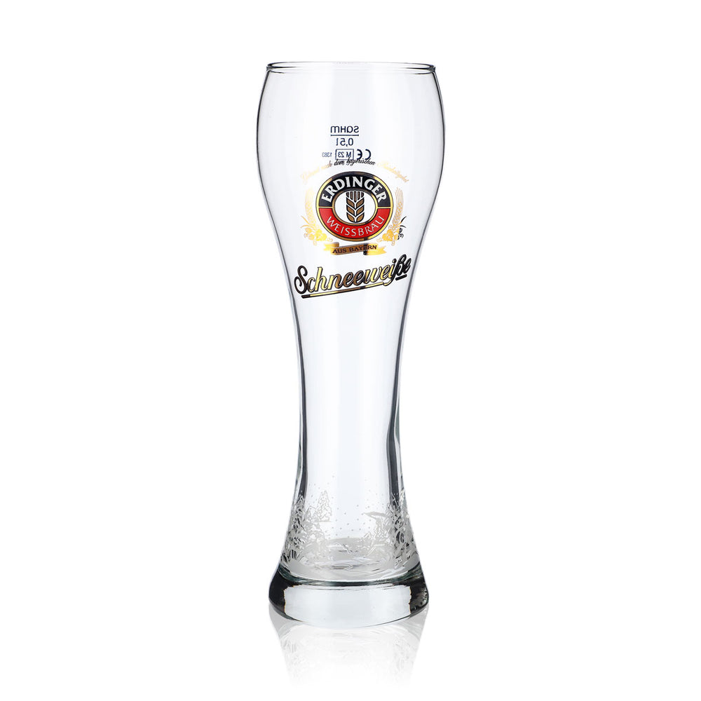 Verre à bière Erdinger Weissbräu 0,5 l Verres à bière Verre à bière blanche « Schneeweiße »