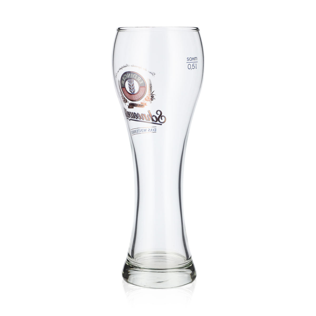 Verre à bière Erdinger Weissbräu 0,5 l, verre à bière blanche « Schneeweiße », la bière d'hiver « Sahm » – Vue 3