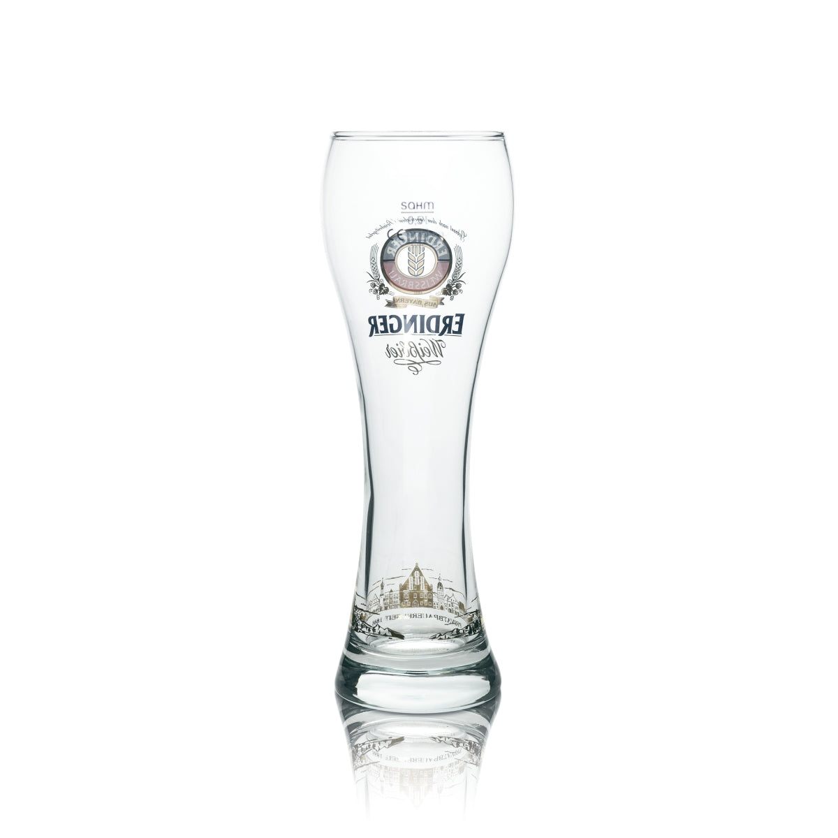 Verre Erdinger Weissbräu 0,5 l bière blanche levure de blé verres 130e anniversaire – Vue 2