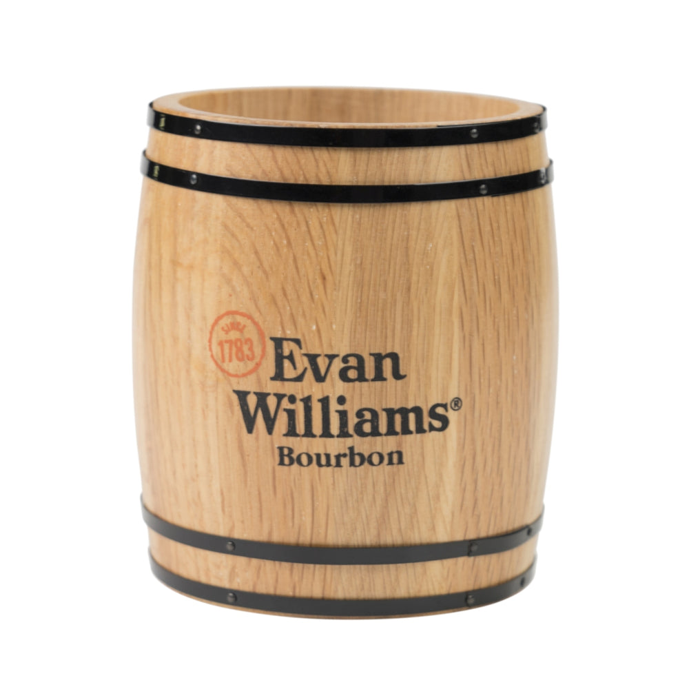 Evan Williams Whisky Set de couverts Baril Marron Bois Gastro Support Table Butler
