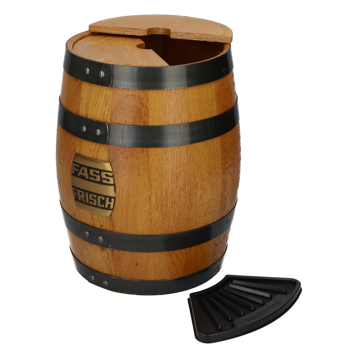 Fût de bière fraîche, fût de bière, décoration d'intérieur, en bois, diamètre 23 cm, fût décoratif, fût de table – Vue 4