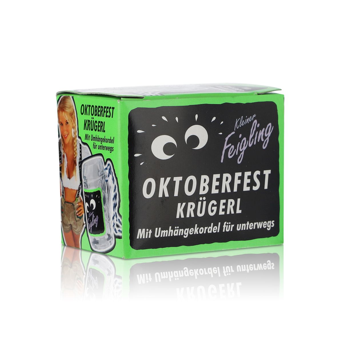 Feigling Verre à shot 4 cl Mini chope à bière Enterrement de vie de garçon Oktoberfest – Vue 3