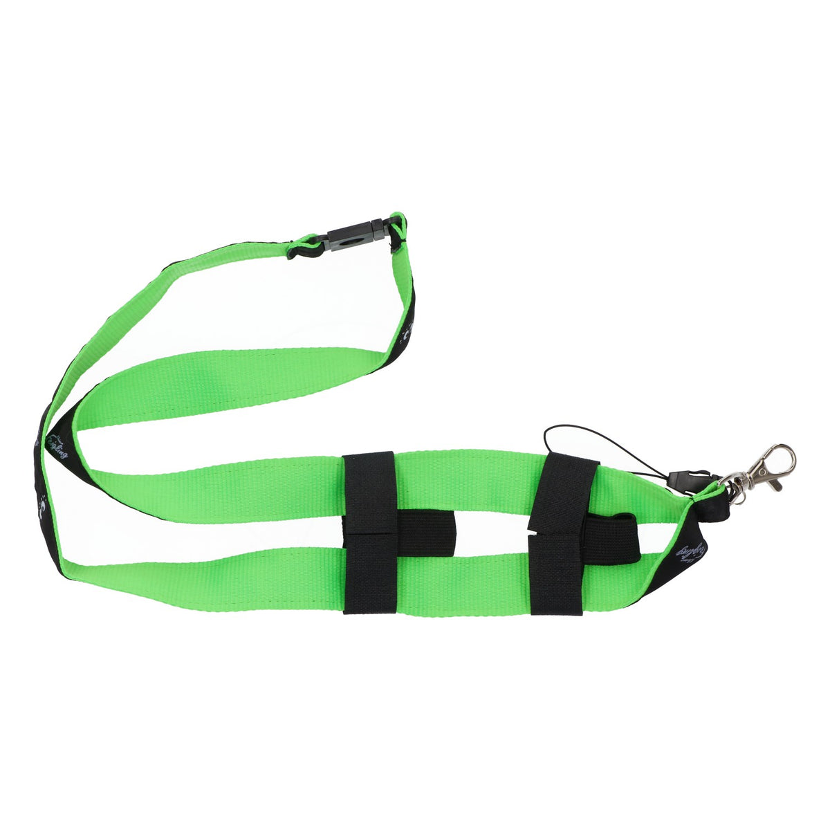 Porte-clés Feigling Liqueur Lanière Noir/Vert – Vue 2